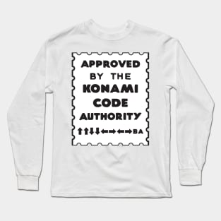 Konami Code Authority Long Sleeve T-Shirt